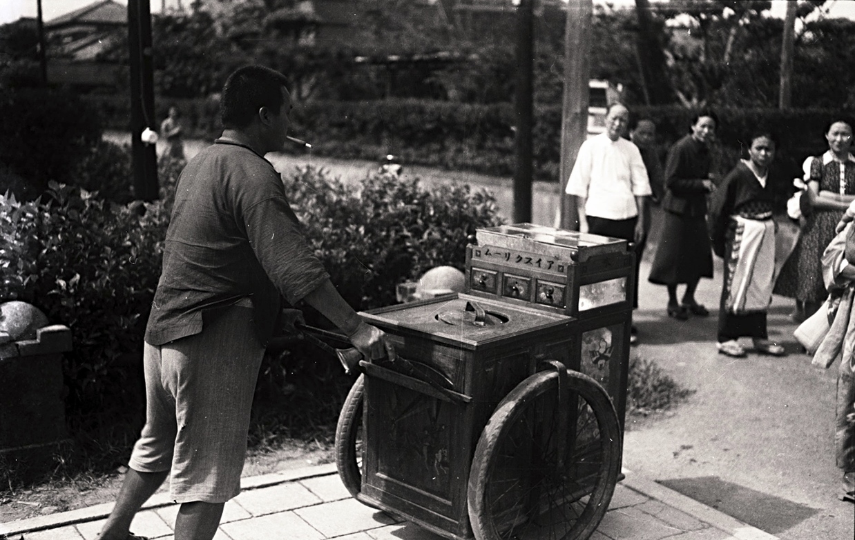 1939台北街頭冰淇淋小販