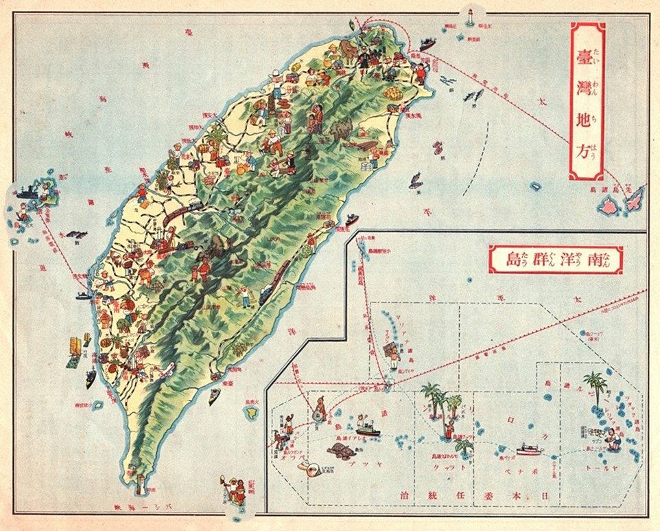 1935台灣地圖